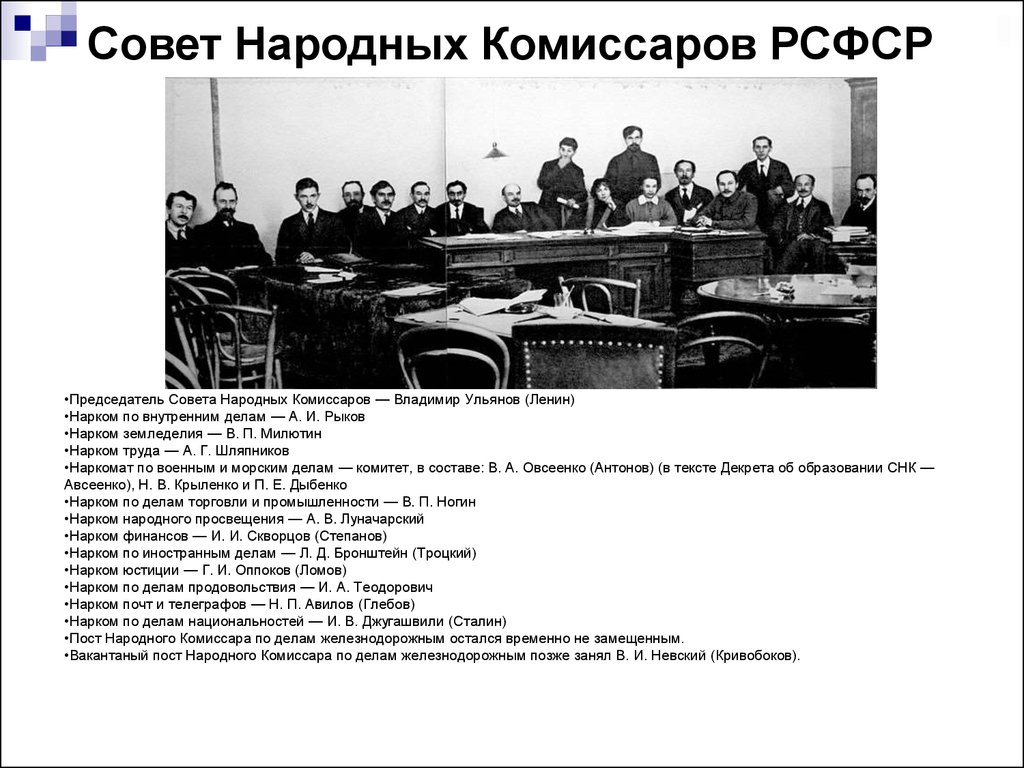 Снк это. Совет народных Комиссаров 1917. Совет народных Комиссаров (СНК) РСФСР. Рыков. Совет народных Комиссаров 1925. Председатель совета народных Комиссаров РСФСР 1917.