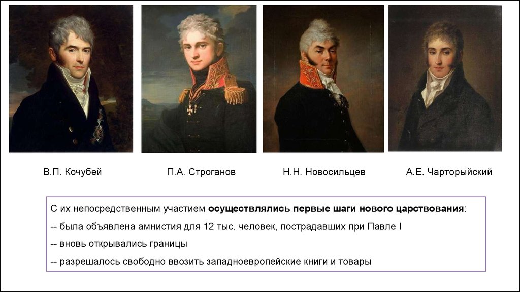 Дайте оценку первых лет правления александра 1 обратив внимание на соотношение планов молодого царя