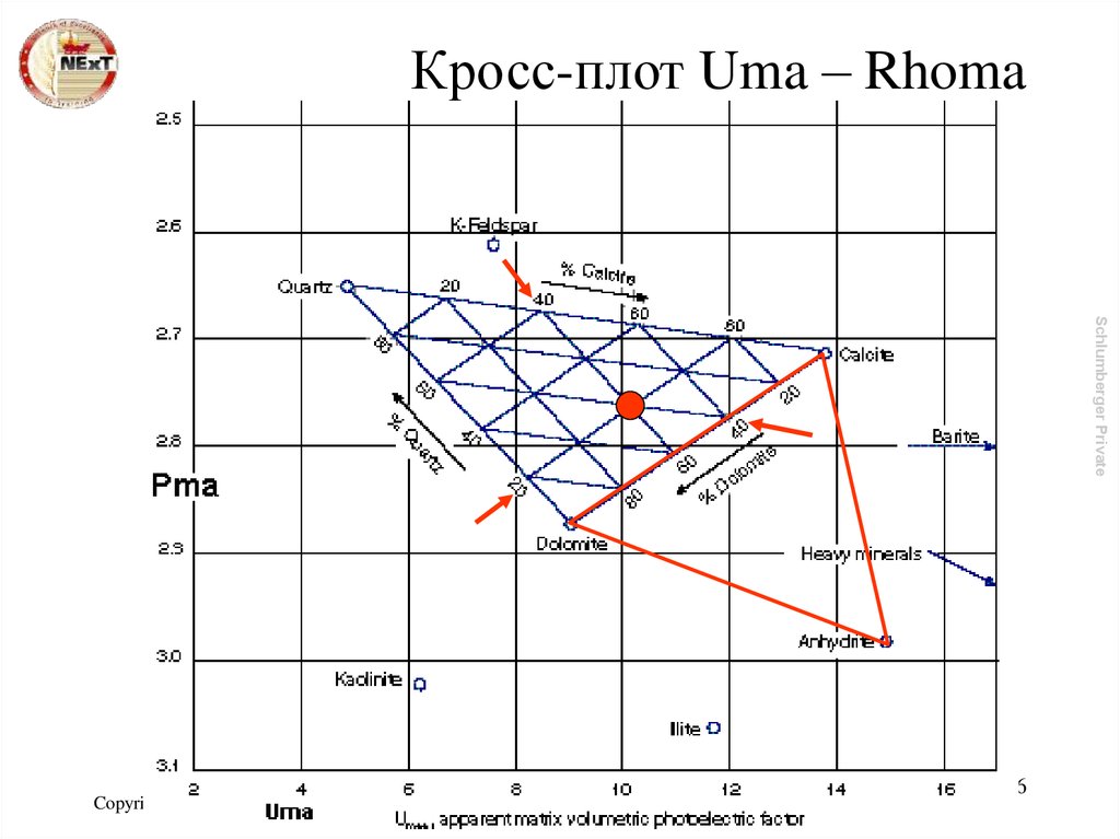 Кросс-плот Uma – Rhoma
