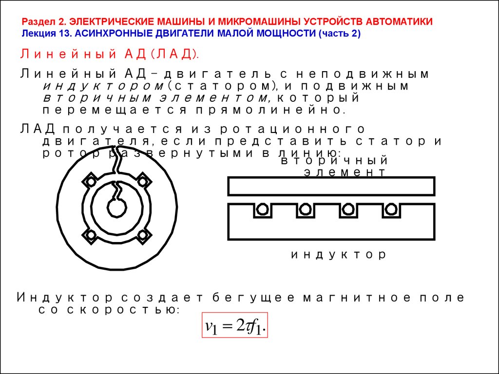 Электрические машины и микромашины устройств автоматики - презентация онлайн