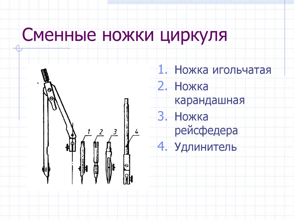 Схема слова циркуль