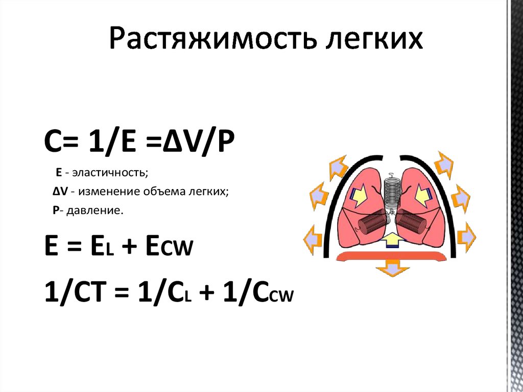 Растяжимость легких