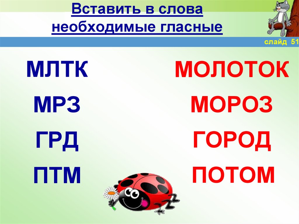 Вставьте необходимое слово. Необходимые гласные в словарных словах. Слово необходимо.