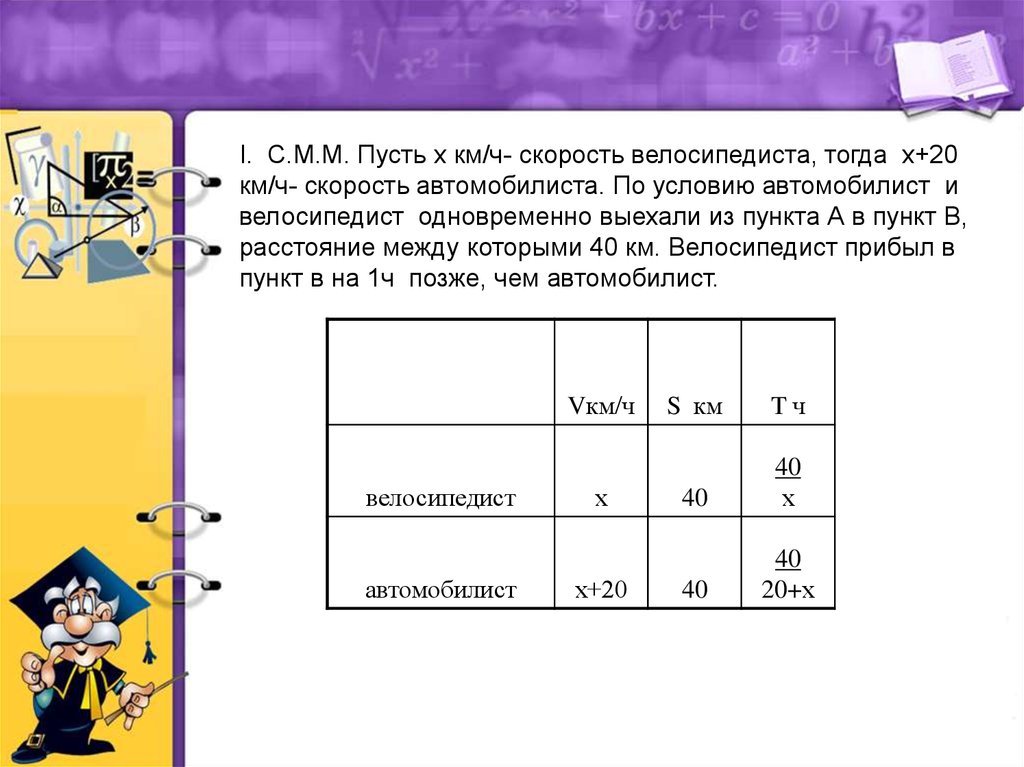 Из пункта а в пункт