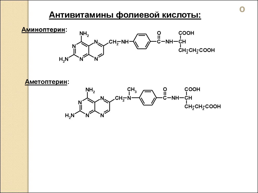 Названия фолиевой кислоты. Антивитамины фолиевой кислоты биохимия. Аминоптерин антивитамин. Структура фолиевой кислоты. Антивитамины витамина в5.