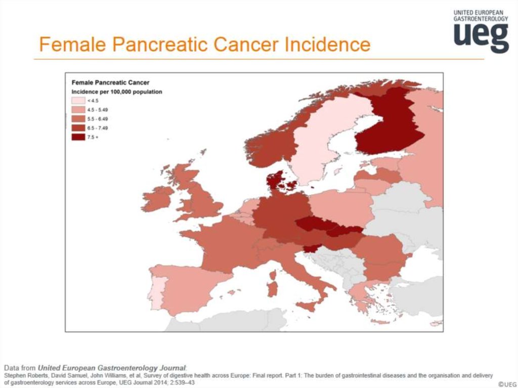 Female Pancreatic Cancer Incidence