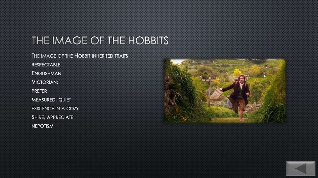 The image of the Hobbits