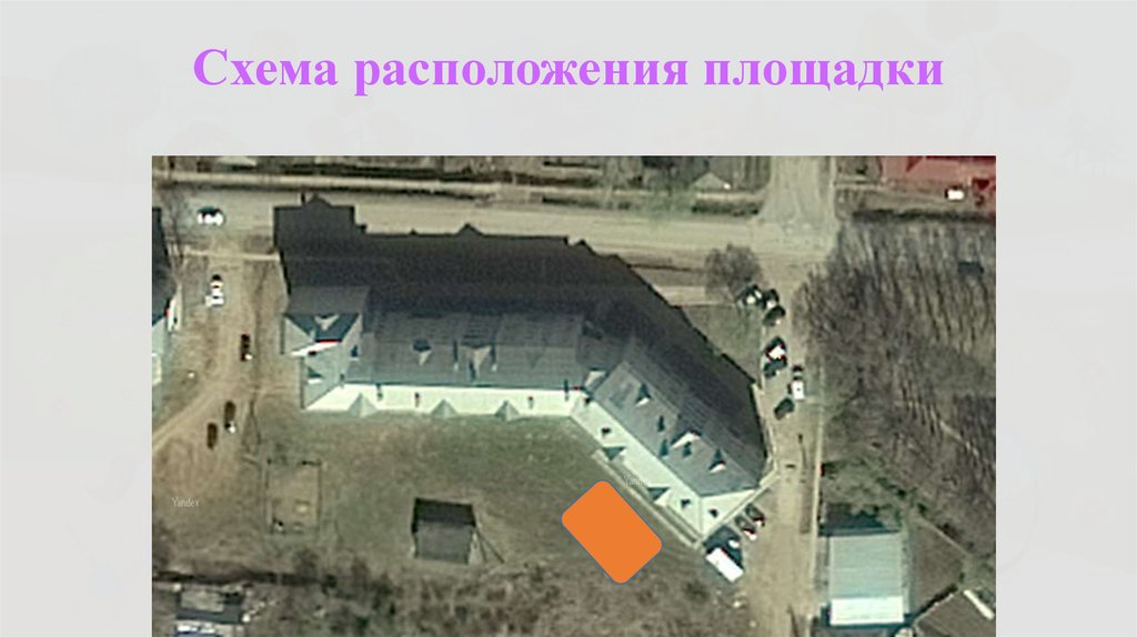 Схема расположения площадки