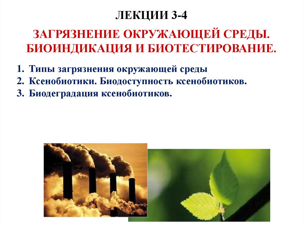 2 типа загрязнения. Биоиндикация загрязнения окружающей среды. Биоиндикация и биотестирование. Микробная биодеградация ксенобиотиков. Деградация ксенобиотиков.