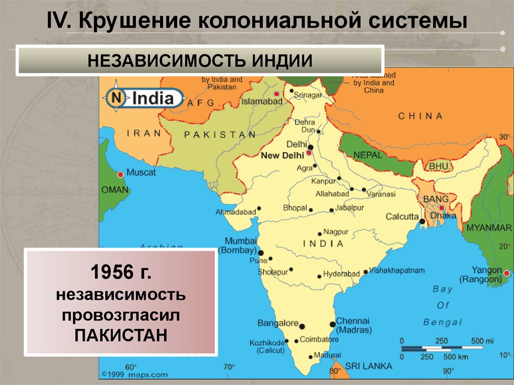 Крушение колониальной системы презентация 11 класс