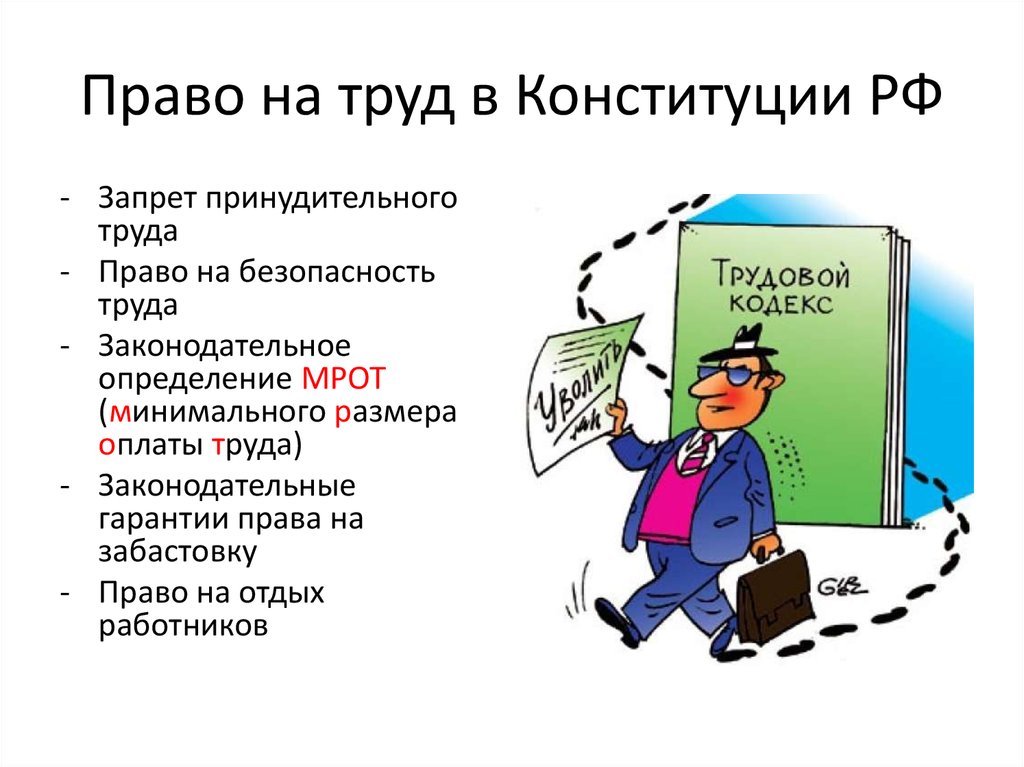 Презентация на тему трудовое законодательство