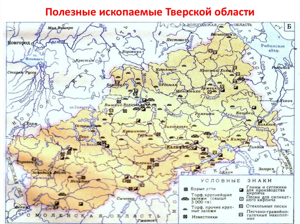 Карта почв тверской области