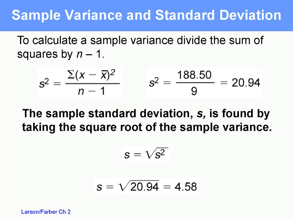 Descriptive statistics. Frequency distributions and their 