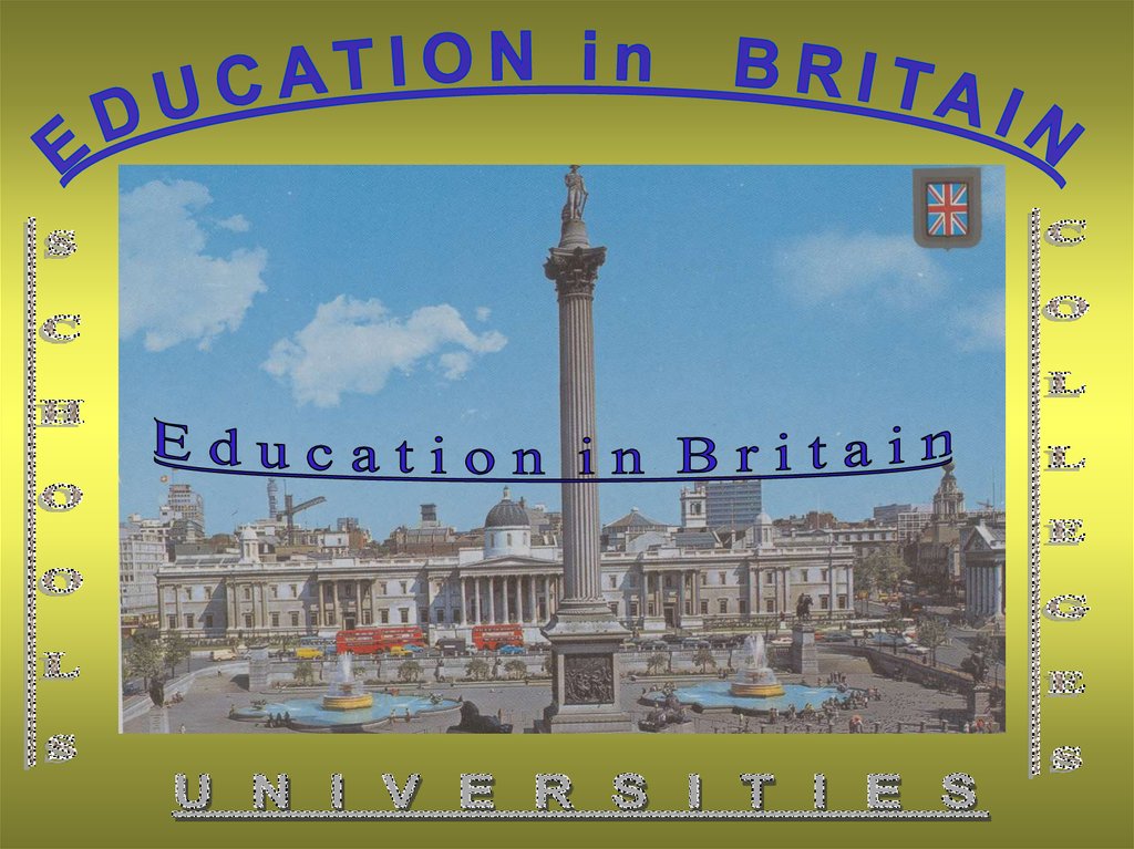presentation about education in great britain