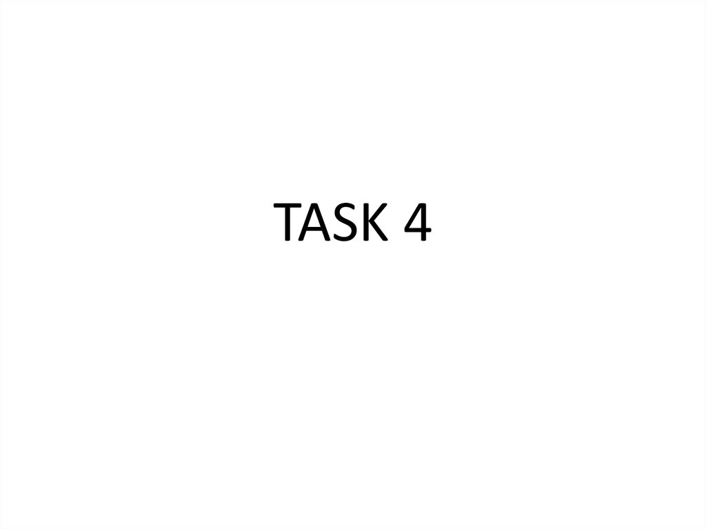 Practical task