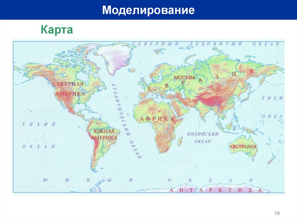 Карта моделирования