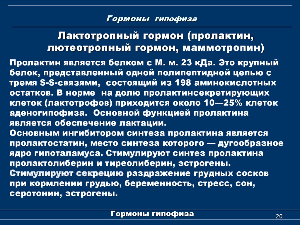 Что такое пролактин у женщин