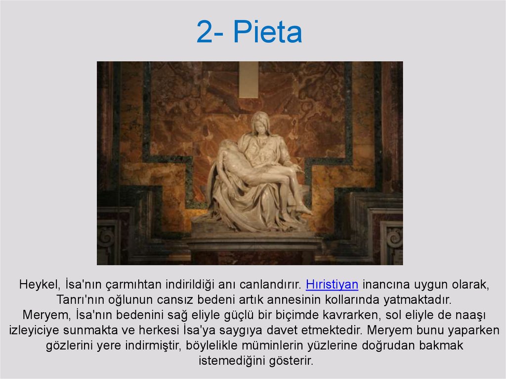 2- Pieta