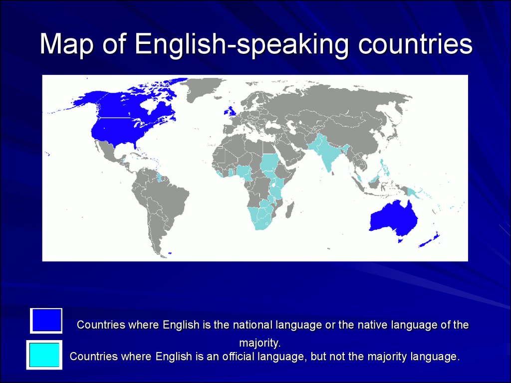 English as an international language - презентация онлайн