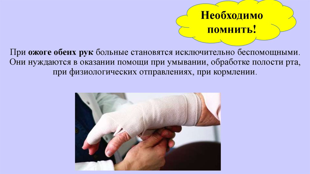 Ожоги и обморожения сообщение