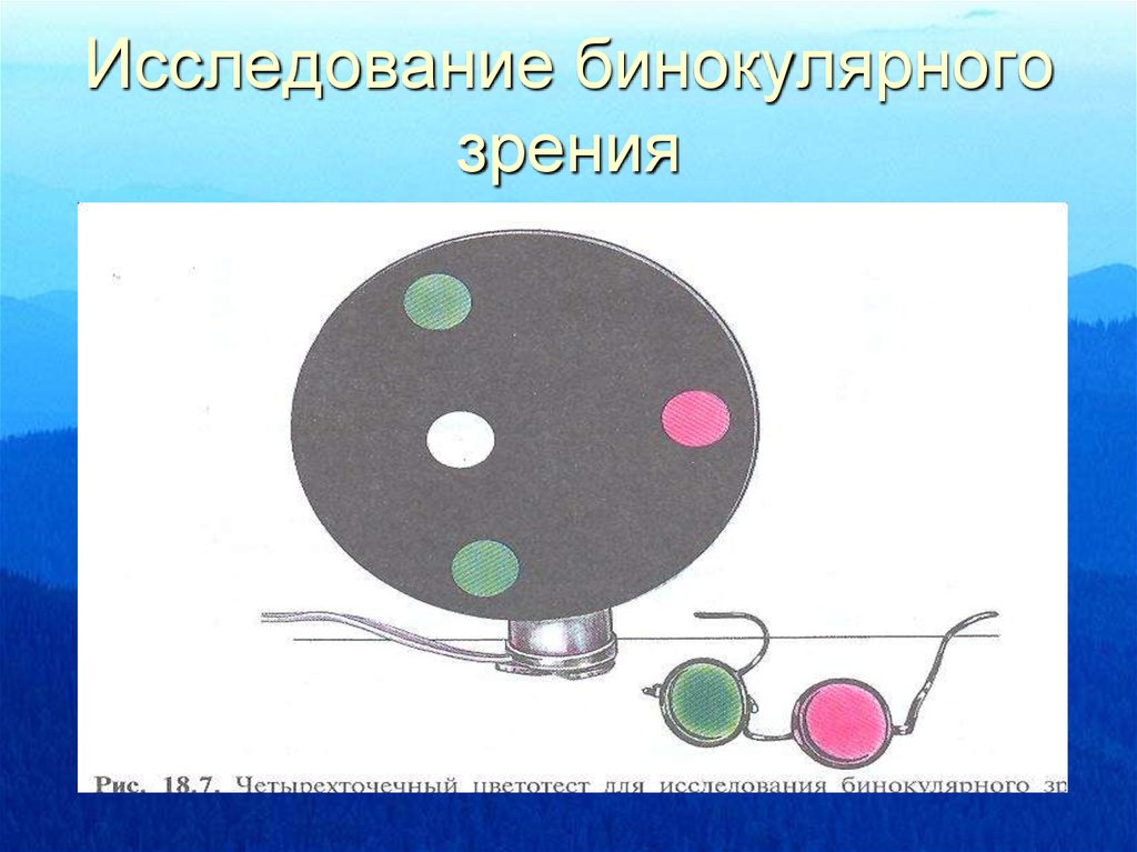 Бинокулярного зрения ответ обоснуйте. 4х точечный Цветотест. Исследование бинокулярного зрения. Четырехточечный Цветотест. Призмы для исследования бинокулярного зрения.