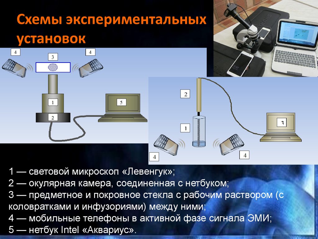 Влияние электромагнитного излучения на растения. Влияние магнитного излучения на растения. Схемы экспериментальных установок видеодиагностика. Электромагнитное излучение, используемое для светового микроскопа.