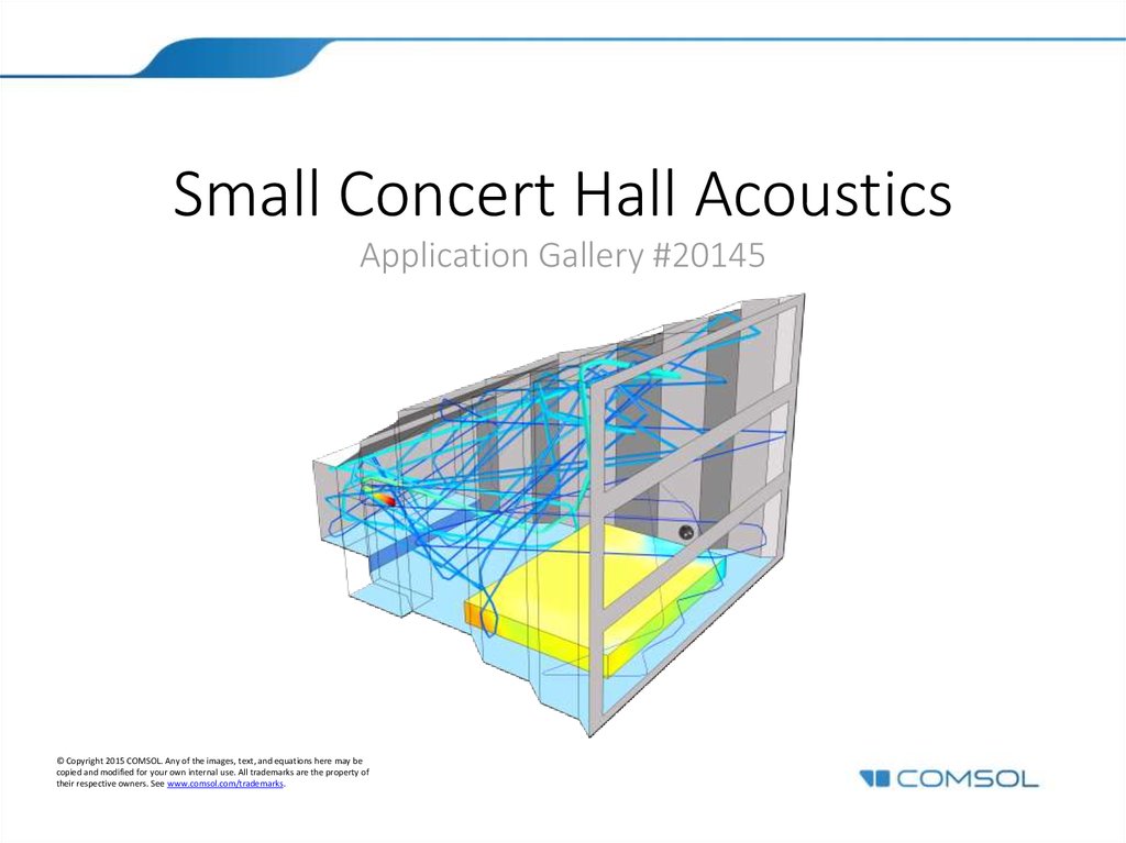 Small Concert Hall Acoustics