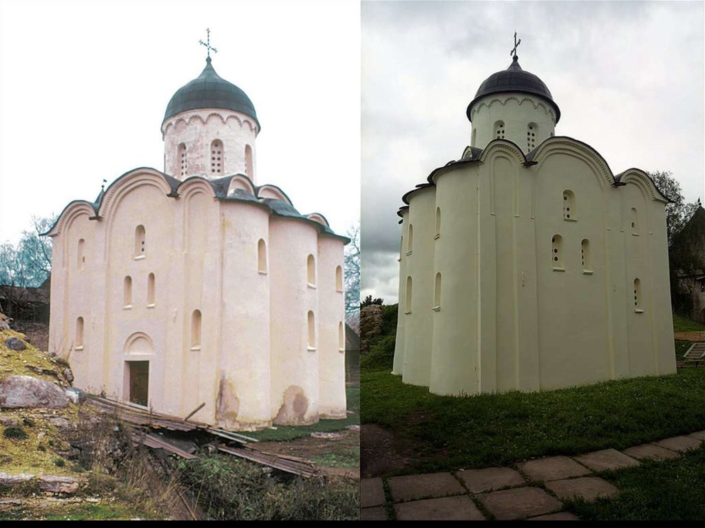 Георгиевский храм в старой ладоге фото