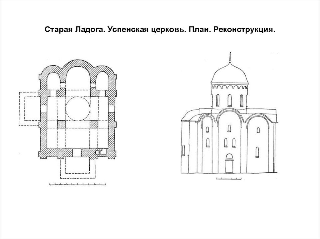 Георгиевский собор рисунок