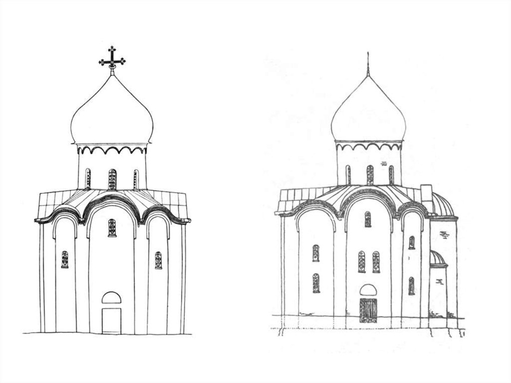 Архитектура древней руси рисунок