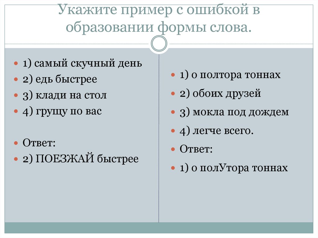 Укажите примерную. Укажите пример с ошибкой в образовании формы слова. Ошибки в образовании формы слова примеры. Ошибка в образовании формы слова. Пример с ошибкой в образовании слова.