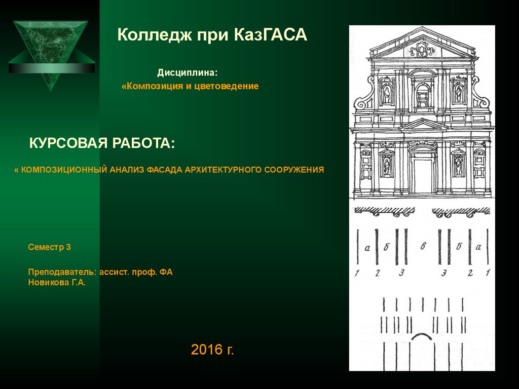 Анализ архитектуры. Анализ архитектурного сооружения. Композиционный анализ фасада. Анализ фасадов зданий. Курсовая работа архитектура.