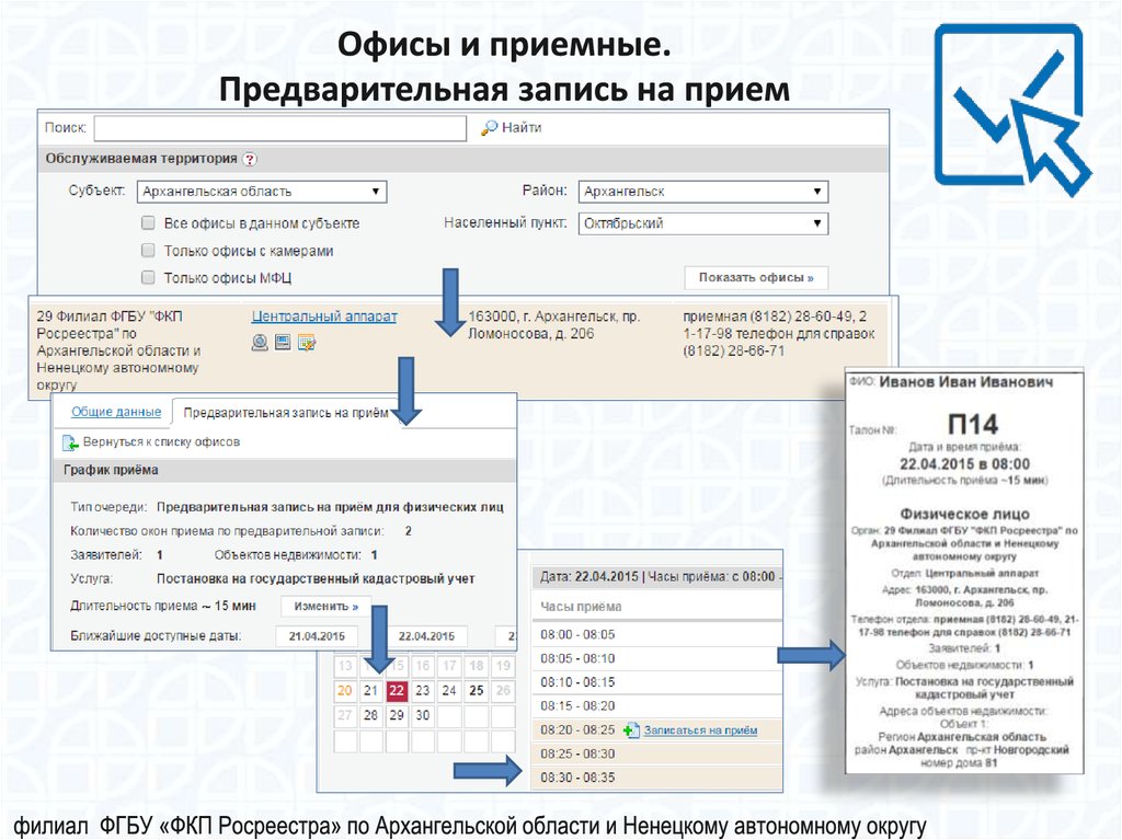 Сервис предварительной записи