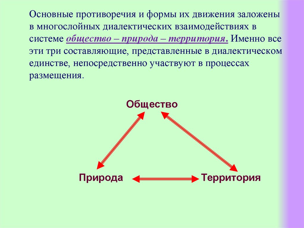 Противоречия в природе. Противоречия природы и общества. Основные формы противоречий. Движение его противоречивость и его основные формы.