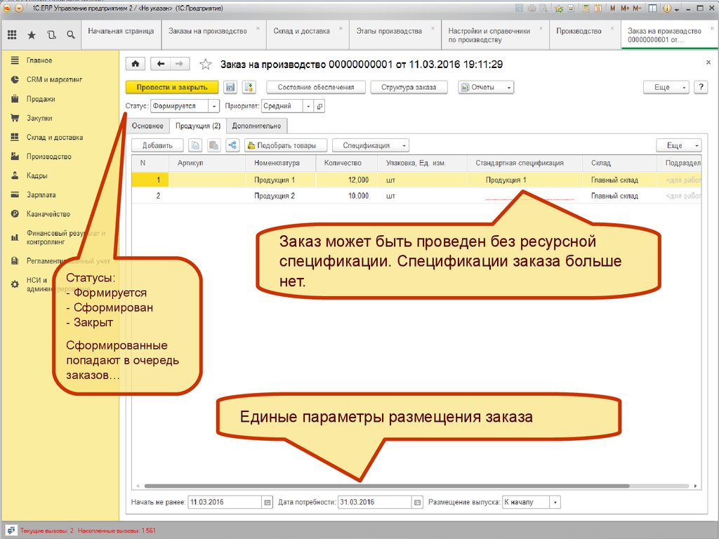 Производство без заказа в 1с erp. Структура заказа в 1с. 1с ERP презентация. Книга продаж в 1с ERP где находится.