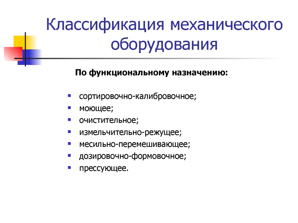 Особенности оборудования. Классификация механического оборудования предприятий общественного. Классификация механического оборудования. Классификация механических аппаратов. Классификация технологического оборудования.