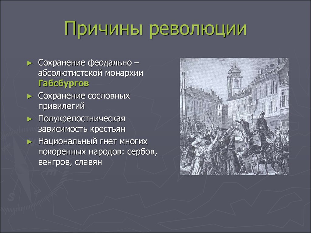 Монархия габсбургов конспект. Причины революции 1848 1849 гг в Австрии. Причины революции во Франции и Австрии в1848 год. Причины революции 1848 года в Австрии. Причины революций 1848-1849 гг в Европе.