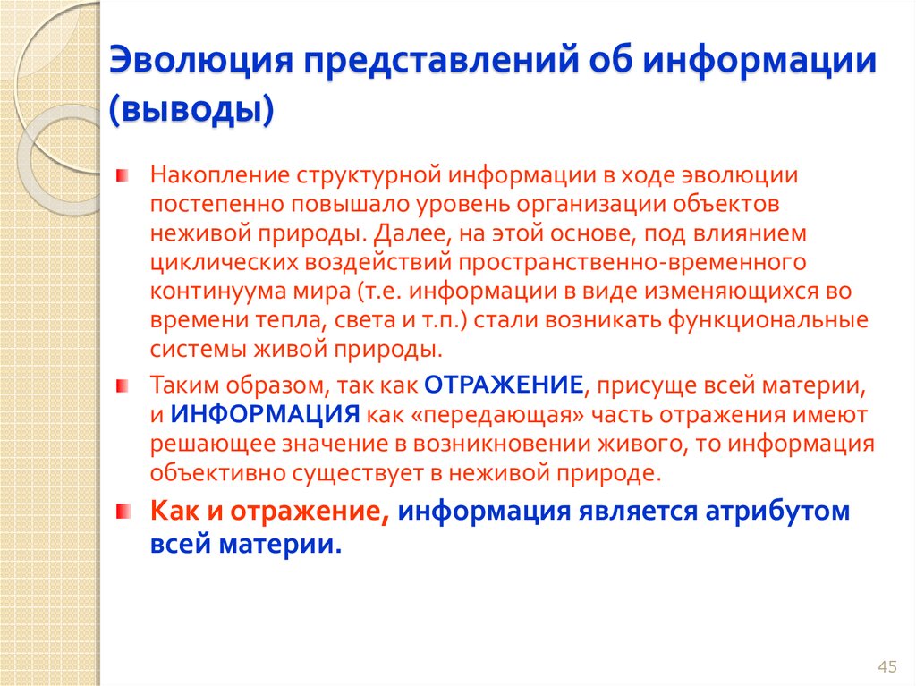 Живая информация