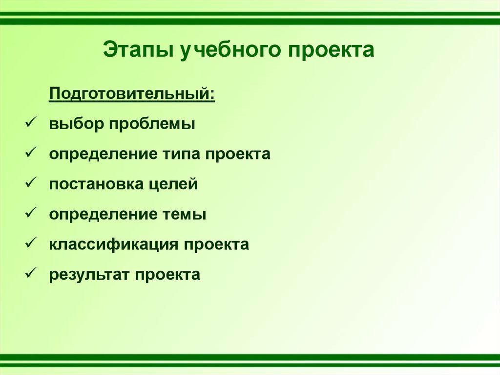 Учебный проект - online presentation