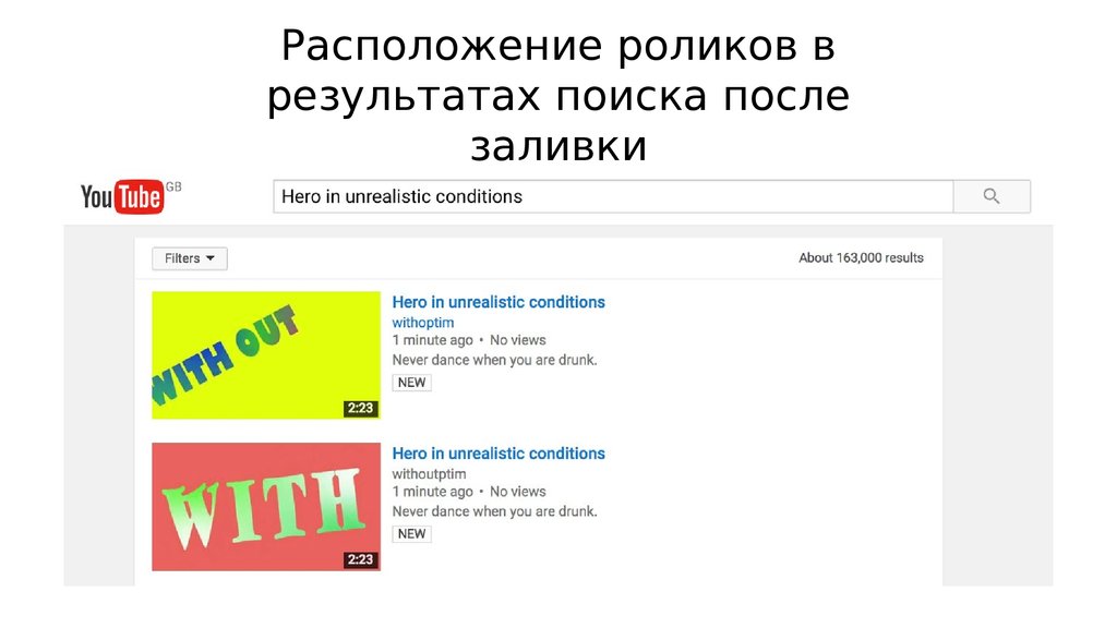 После поисков. Итог ютуб презентации. Как отправить презентацию в ютуб.