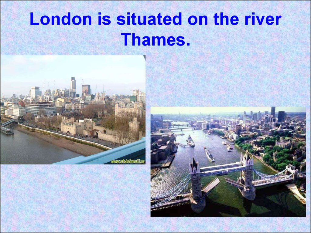 The thames презентация 8 класс