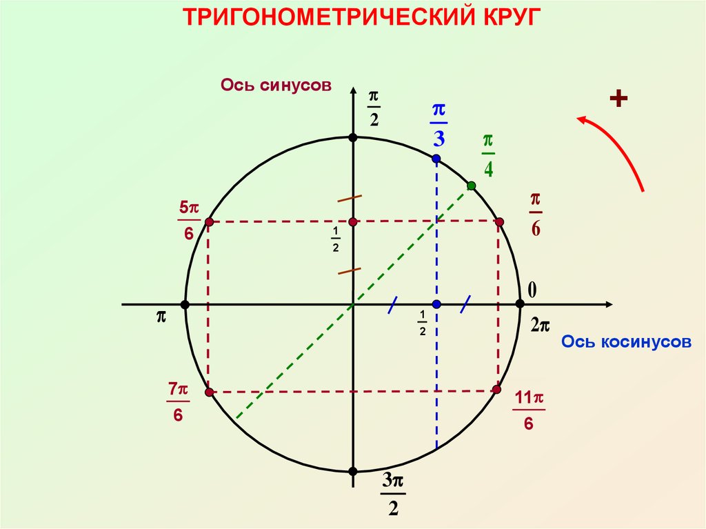 Ось котангенсов на окружности. Ось котангенсов на тригонометрическом круге. Единичная окружность со значениями синусов и косинусов. Тригонометрическая окружность ось синусов. Тригонометрический круг ось тангенсов.
