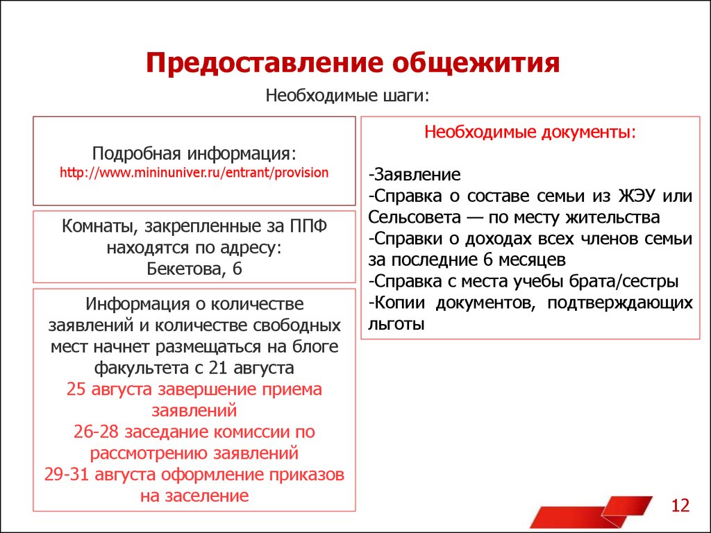 Предоставленного места. Порядок предоставления общежития. Документы на предоставление места в общежитии. Причины для общежитию. Какие документы нужны для общаги.