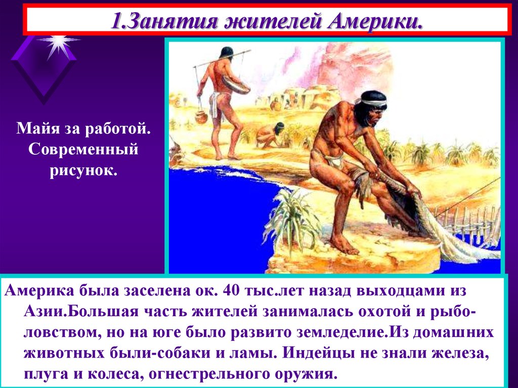 Государства и народы африки и доколумбовой америки 6 класс конспект урока и презентация