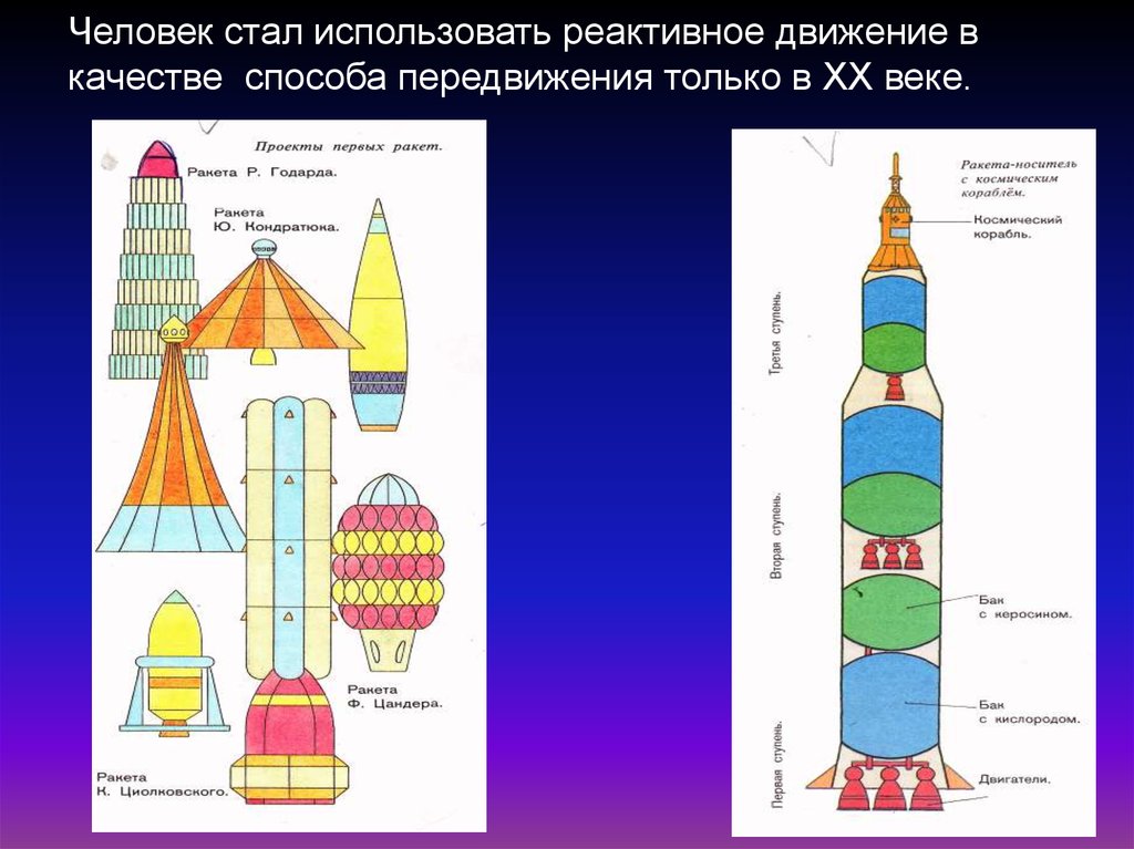 Ракеты презентация для детей