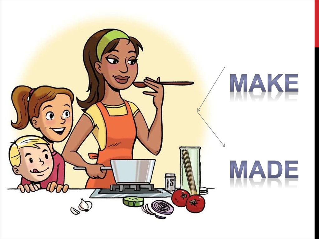 I lunch at home. Рисунки для детей to Cook. Make для детей. Кулинария рисунок. Cook картинка для детей.