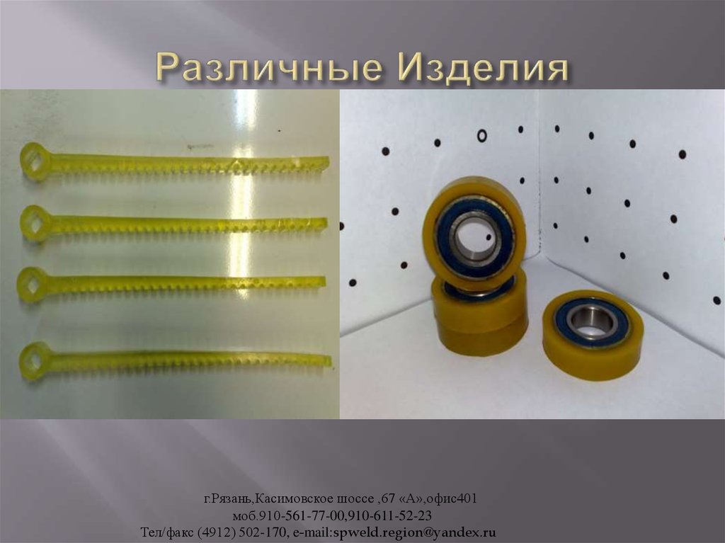 Различные Изделия