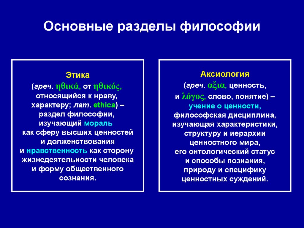 Философско этическое. Основные разделы философии. Основной раздел философии. Перечислите основные разделы философии. Раздел философии изучающий ценности.