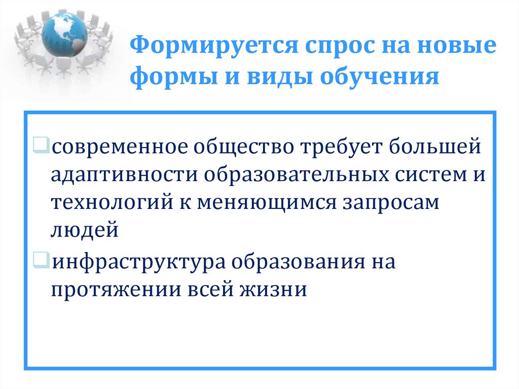 Сложившийся спрос. Формируется. Кто формирует спрос на образовательные. Формироваться.