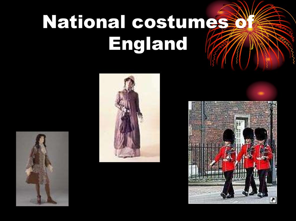 National costumes of England